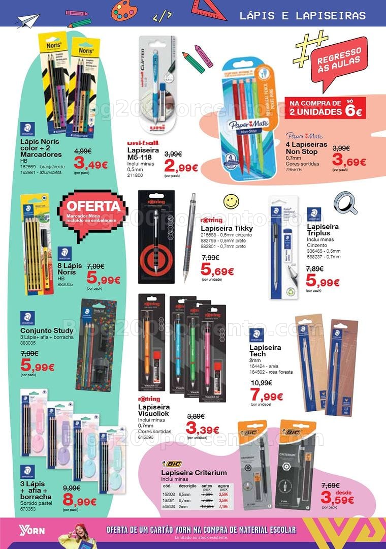 Antevisão Folheto STAPLES Regresso às Aulas Promoções de 17 agosto a 30 setembro